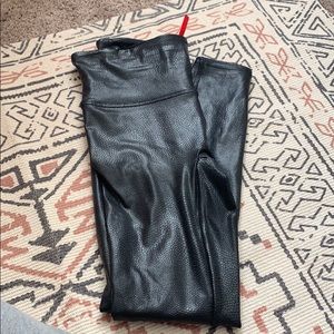 Spanx Faux Leather Leggings